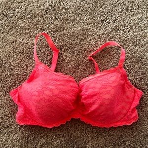 Victoria’s Secret neon orange bralette